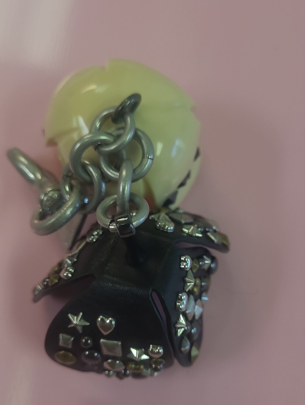Coach Tea Rose Studded Charm - Picture 5 of 9